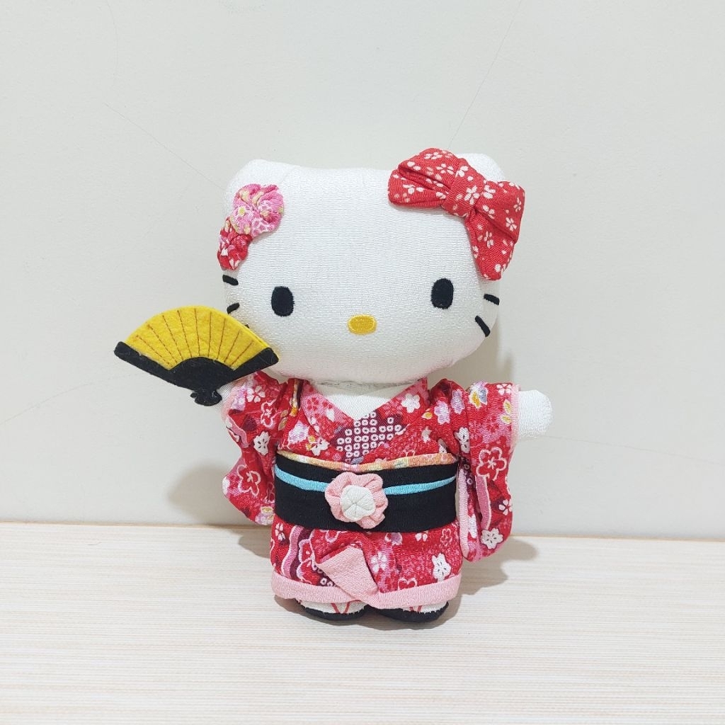 Boneka hello kitty kimono original sanrio