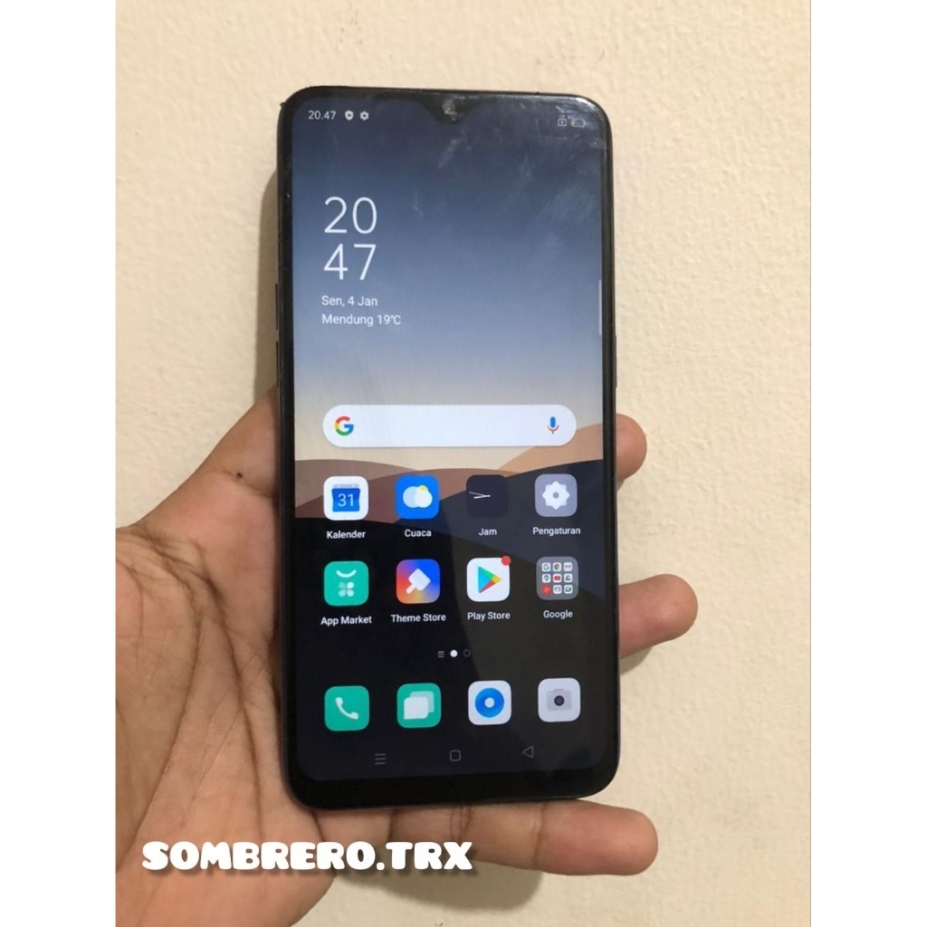 OPPO F9 4/64 4G LTE HANDPHONE ANDROID SECOND MURAH BERKUALITAS ORIGINAL