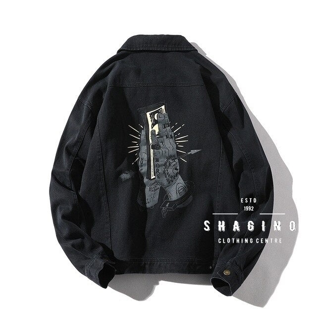 Shagin0 | Jaket Jeans Terbaru / Jaket Pria / Jaket Pria Keren / Jaket Denim / Jaket Jeans Pria Korea