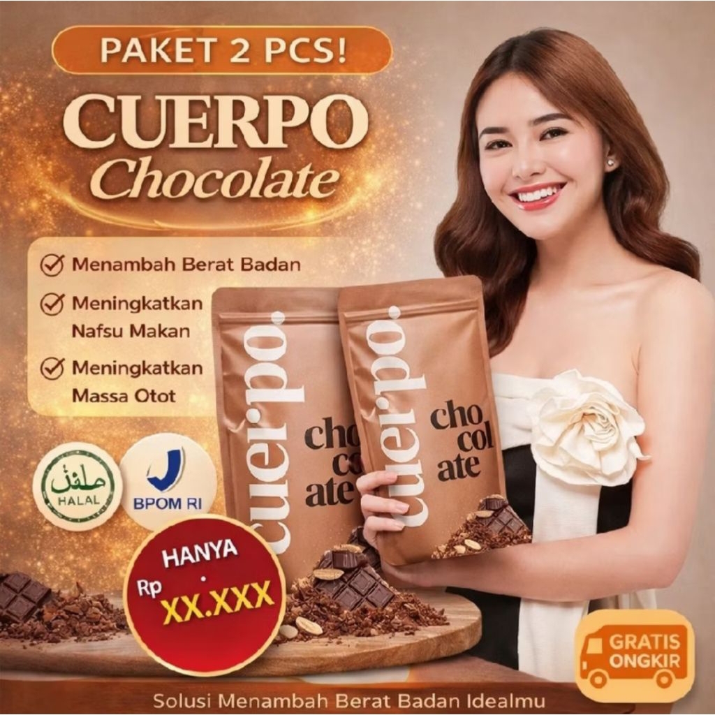 Promo 2 Paket Cuerpo Susu Penggemuk Badan