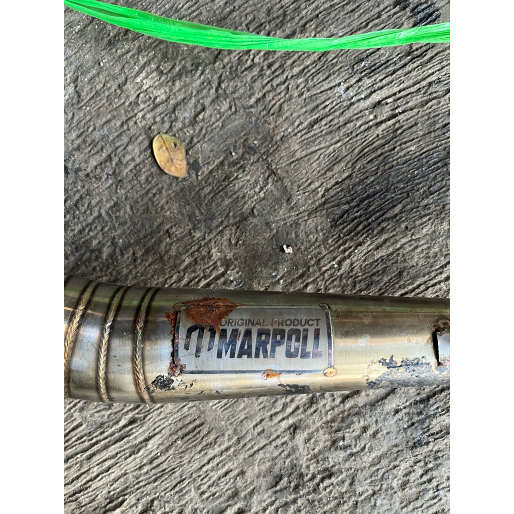 Knalpot Standar Racing Sonic 150R  DLL Original Copotan Marpoll