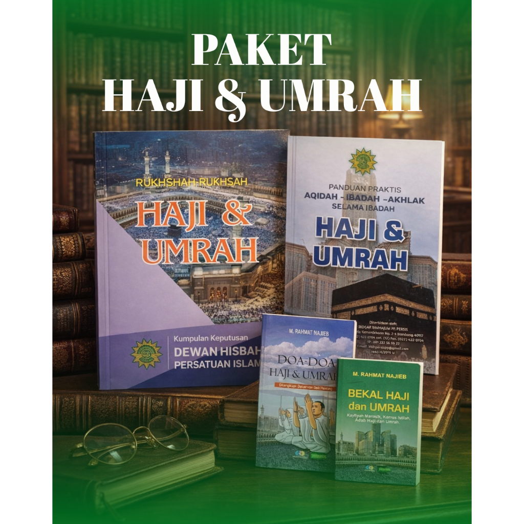 PAKET BUKU HAJI DAN UMRAH - buku haji dan umroh - buku haji dan umroh lengkap - buku haji lengkap - 