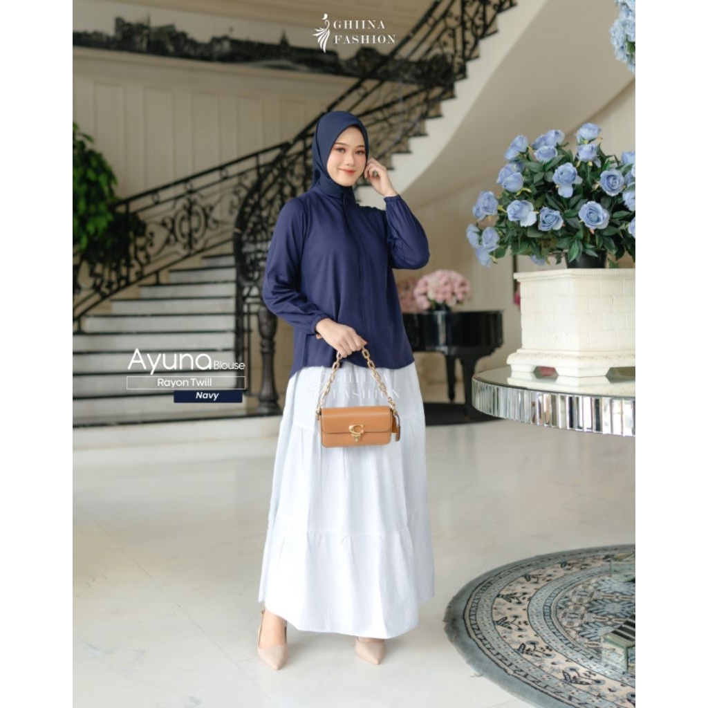 blouse ayuna by. ghina fashion