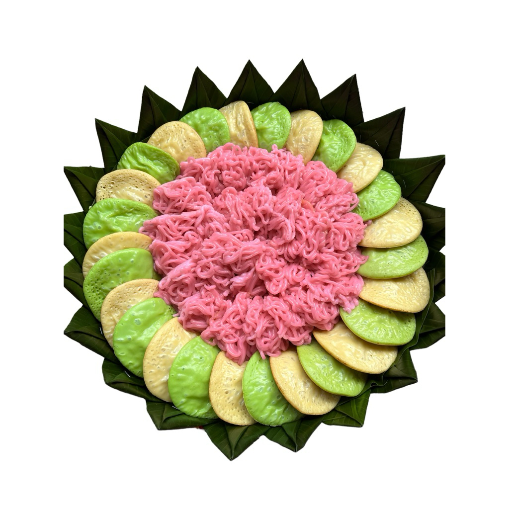 Serabi mix putu mayang