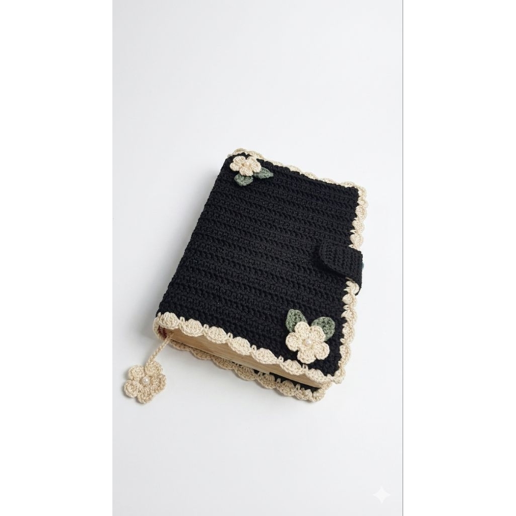 Sampul Al-Quran Rajut/Cover Al-Quran rajut Handmade/Sampul Buku Rajut