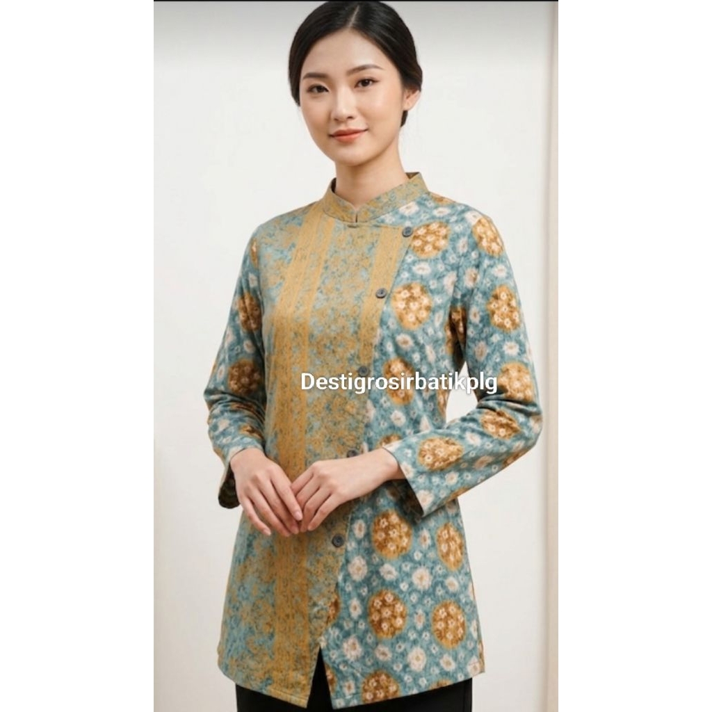 tunik jumputan dolby