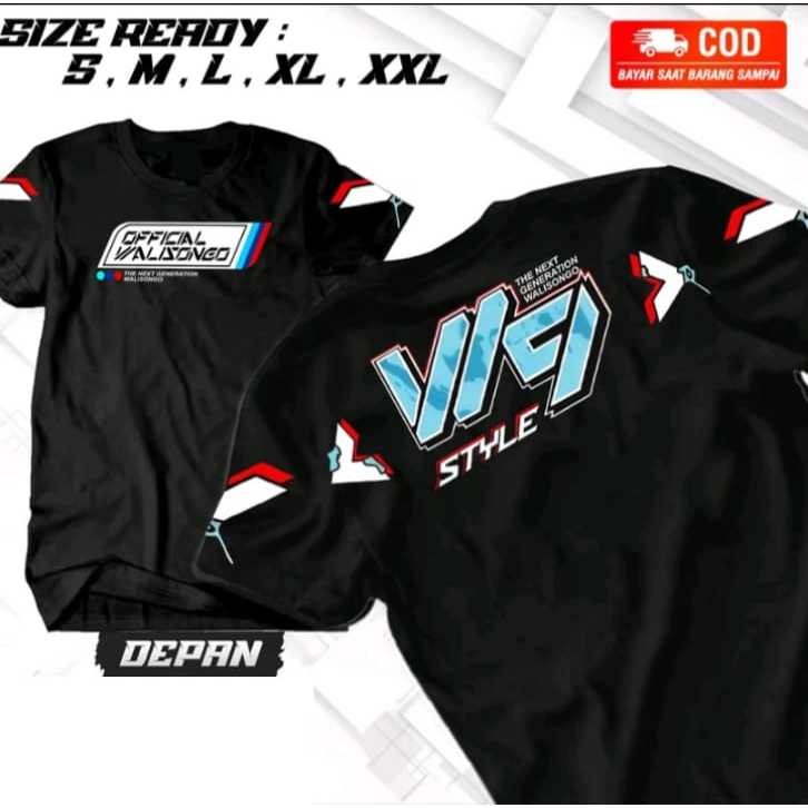 Kaos WALISONGO The Next Generation / Kaos Walisongo W9 STYLE Racing Herex Kata Kata