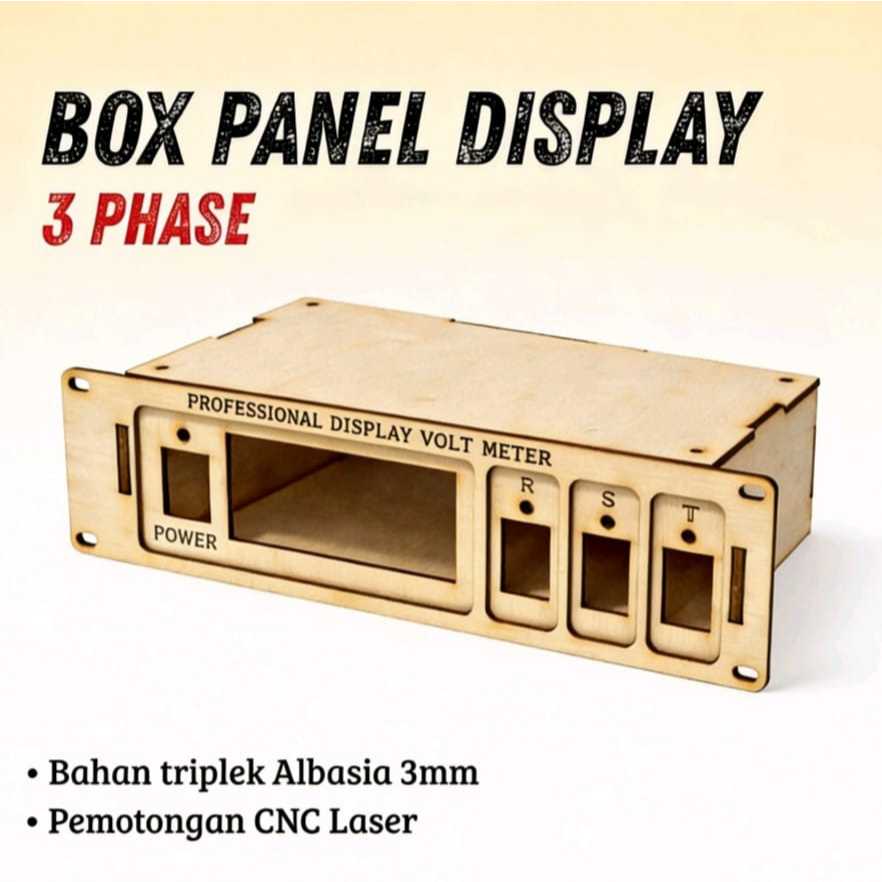 Box PANEL Display 3 Phase 3 Output