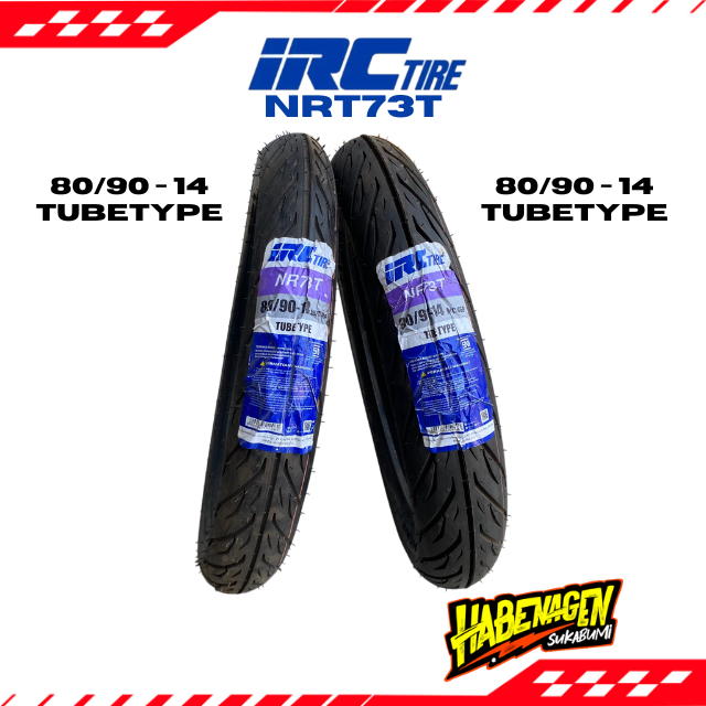 Ban Luar Depan Belakang Irc Nr73 80/90-14 90/90-14 Ring 14 Tubetype Matic Beat scoopy Spacy Mio Xeon