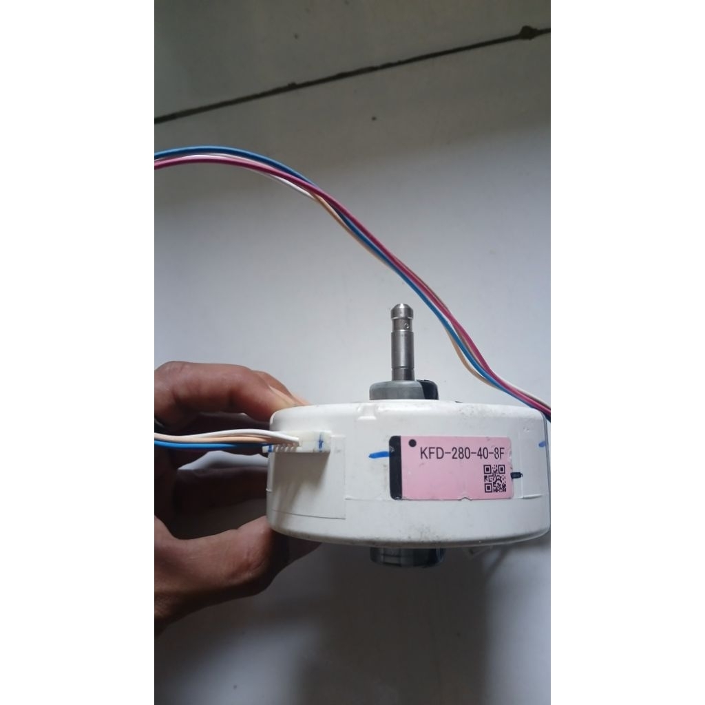 Motor fan indoor ac daikin inverter delux fan DC KFD-280-40-8F ORIGINAL Baru