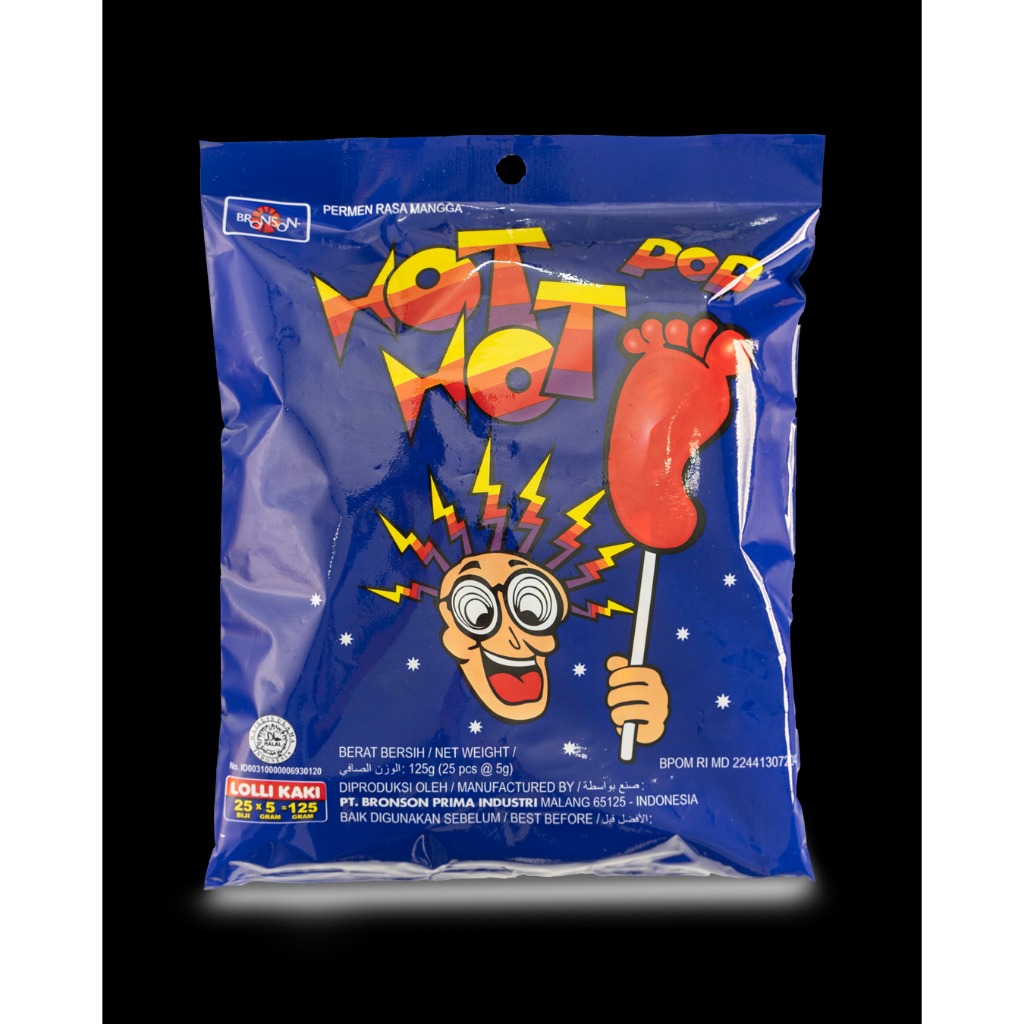 Permen Hot Hot Pop Kaki-Harga Ecer 1 pcs-Original Product BPOM