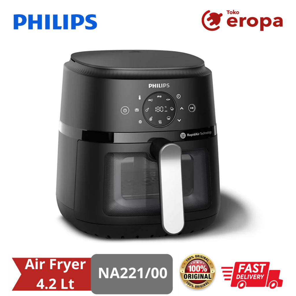 Air Fryer 4.2 Lt Phillips NA221/00