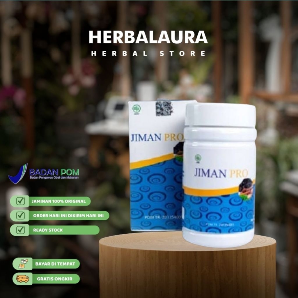 Suplemen Kesehatan Jiman Pro 60 Kapsul BPOM
