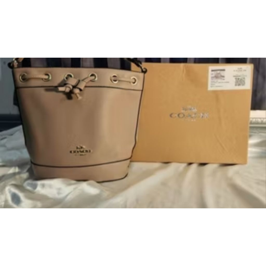 preloved tas coach serut(baca  deskripsi)