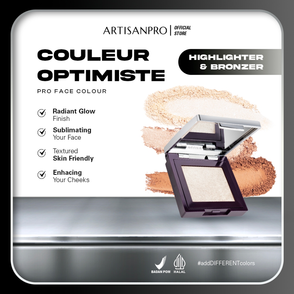 ARTISANPRO - COULEUR OPTIMISTE Pro Face Colour (Highlighter & Bronzer)