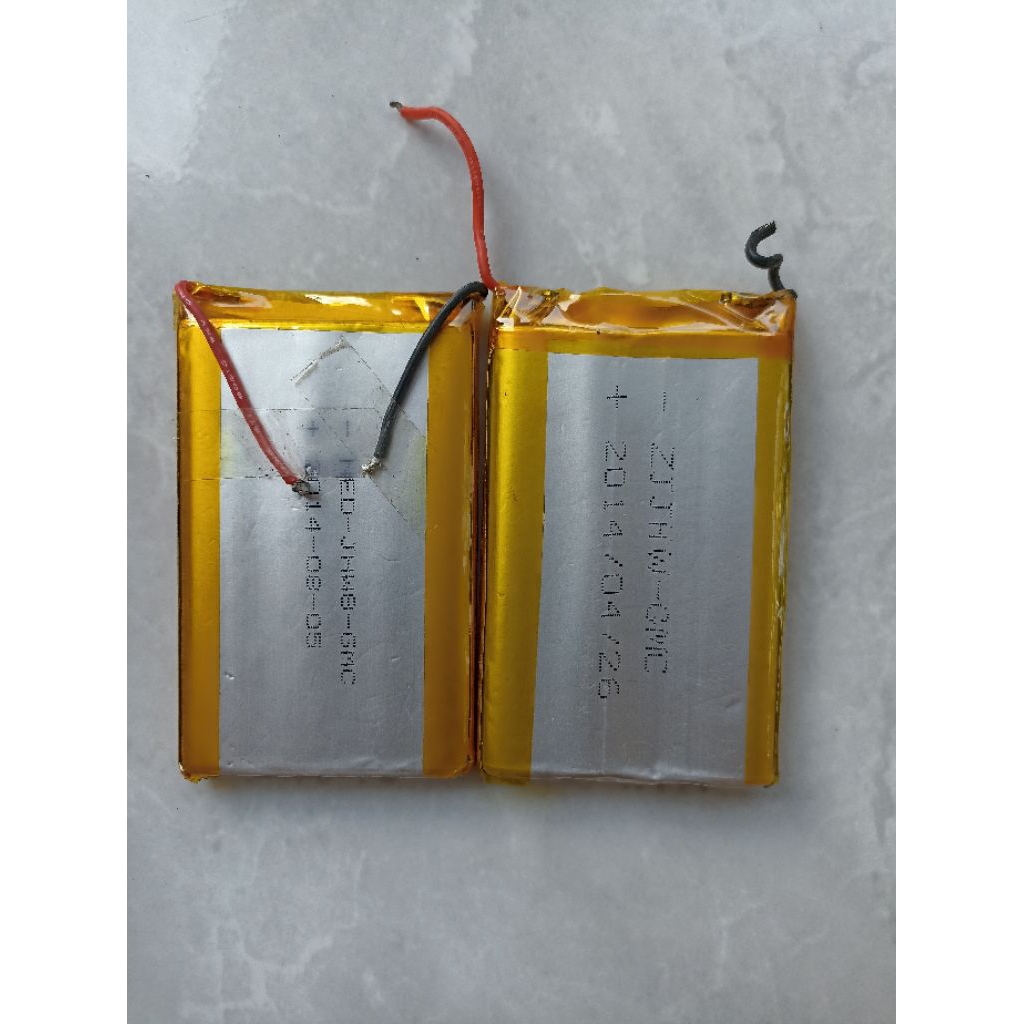 BATREI POLIMER 5000MAH  ORIGINAL/BATREI BUAT TABLET/POWERBANK/BARANG BARU/BATREI BARU