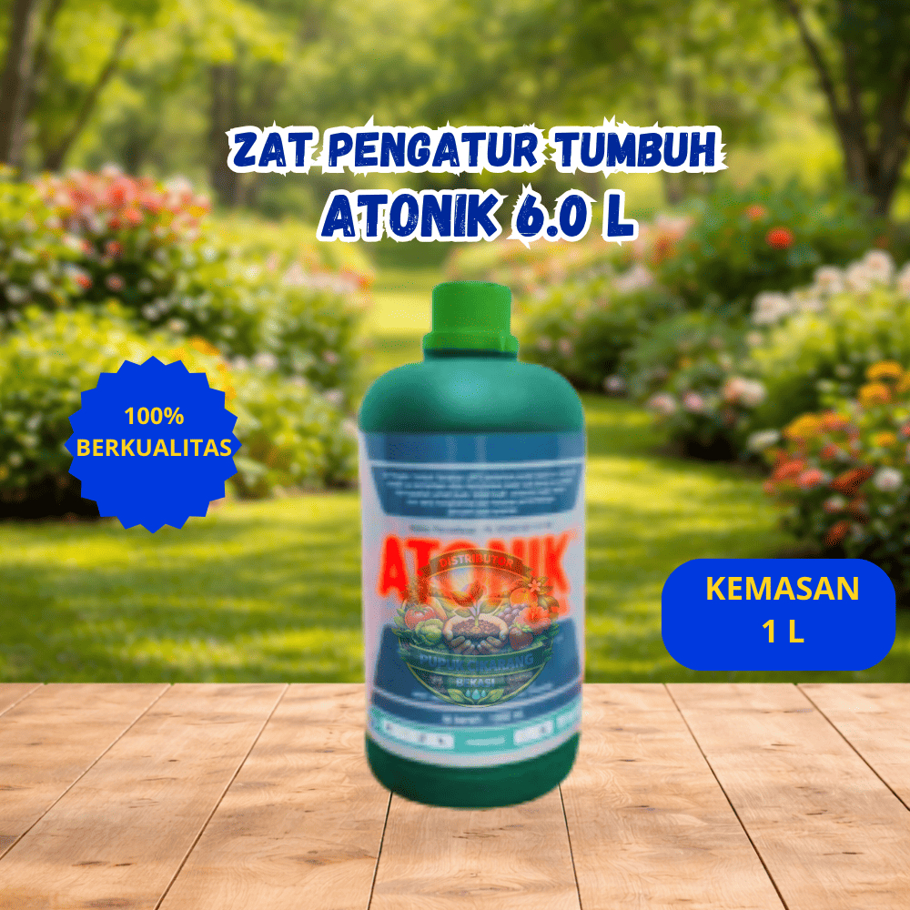 DPCB Ori Pupuk Atonik 6,0L Kemasan 1 Liter Pupuk Atonik 6.0 L 1 Liter Zat Pengatur Tumbuh Tanaman