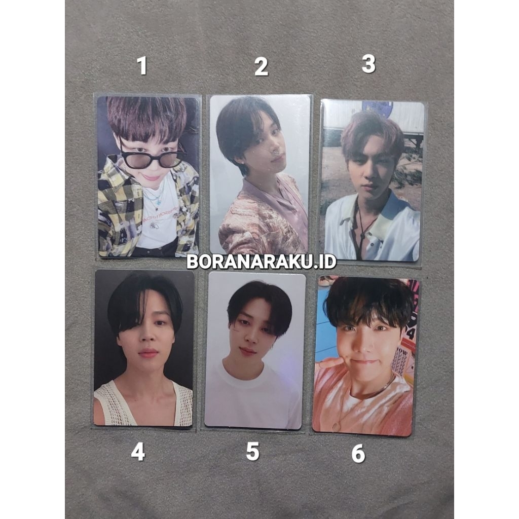 Photocard BTS Jimin PTD Proof Face Jin Butter LD Jhope Be RM Jungkook PC Mirror RPWP Pob