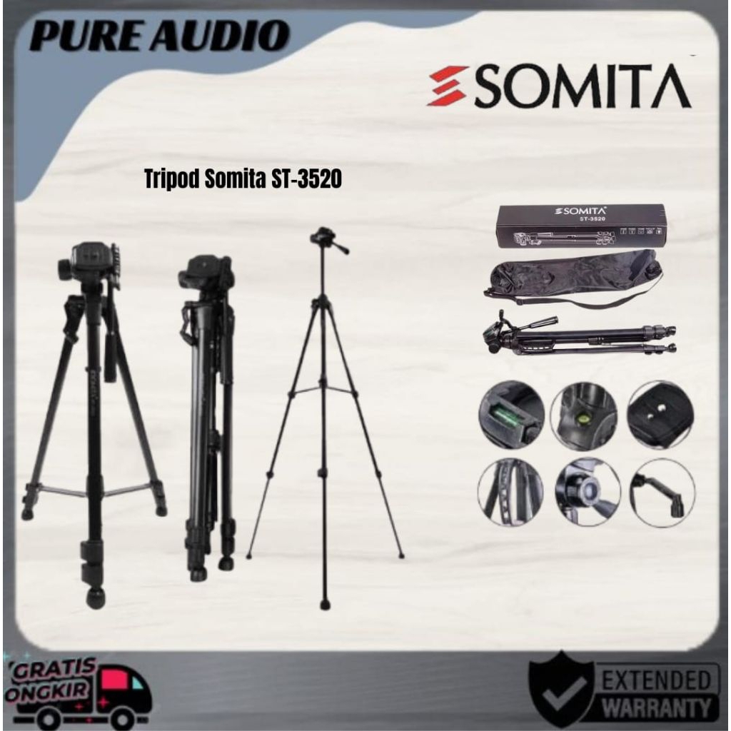 Tripod Somita ST-3520 Tripod Kamera Somita ST-3520