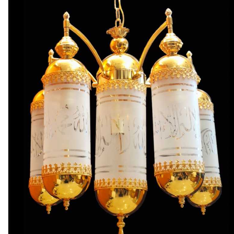 LAMPU GANTUNG HIAS ARABIAN TURKI GOLD ELEGAN LAMPU HIAS GANTUNG HINODE