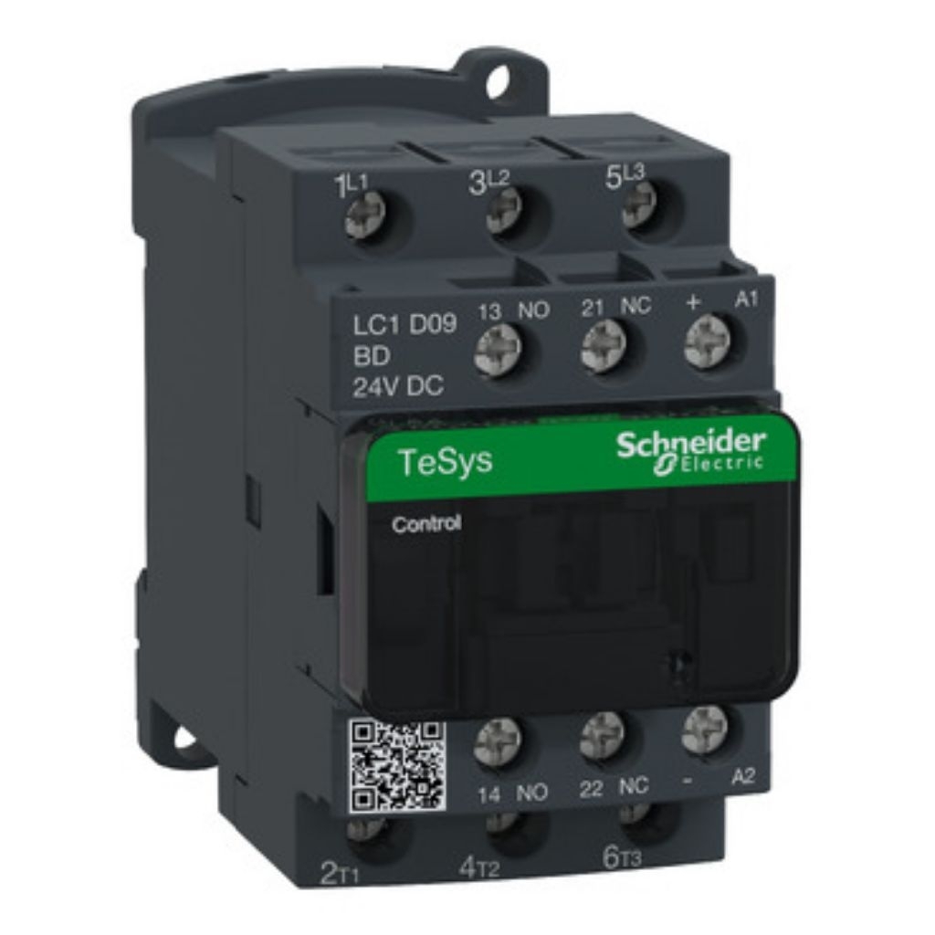 KONTAKTOR SCHNEIDER LC1D09BD 24V DC