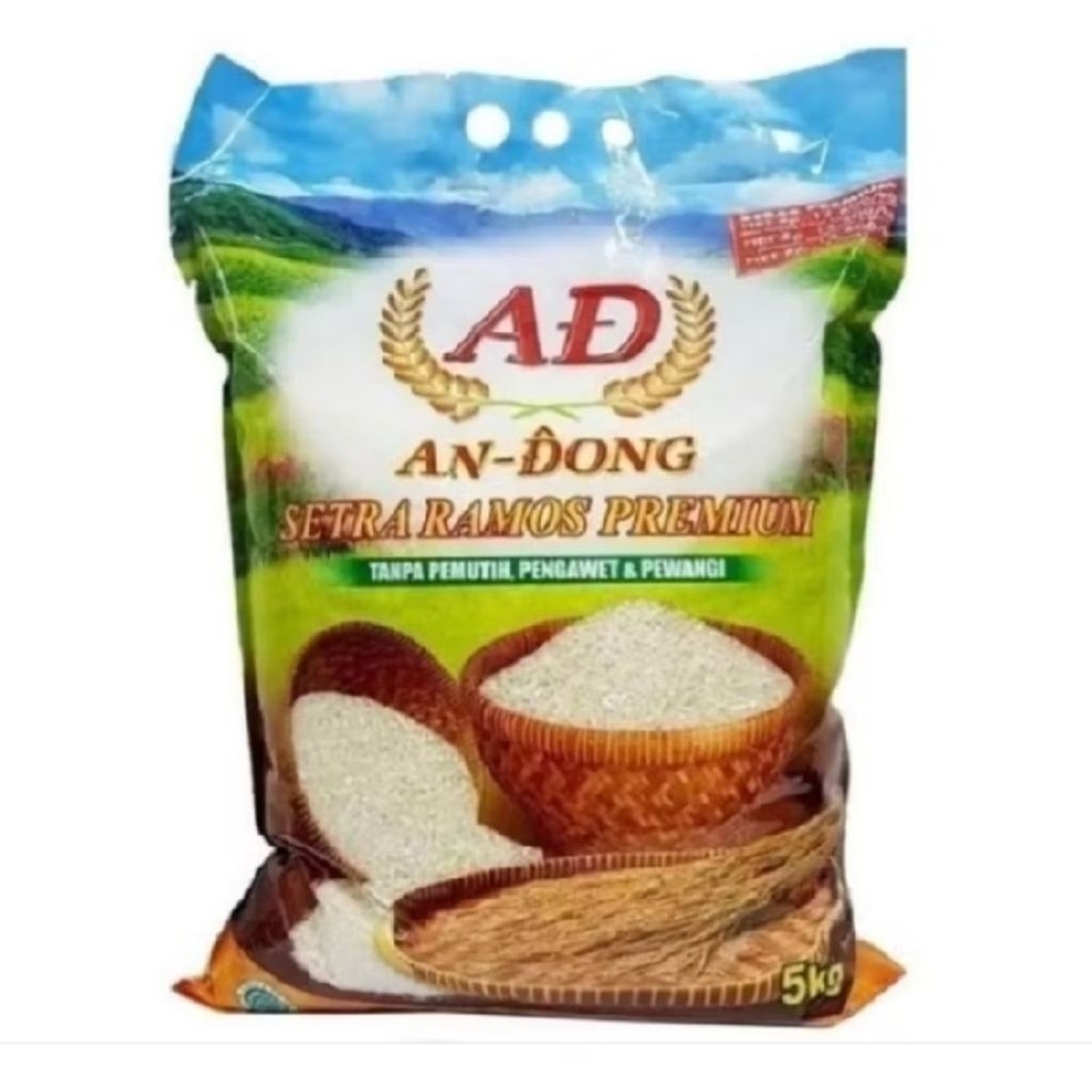 Beras Setra Ramos Premium 5kg ANDONG - Pulen, Gurih, Aroma Harum