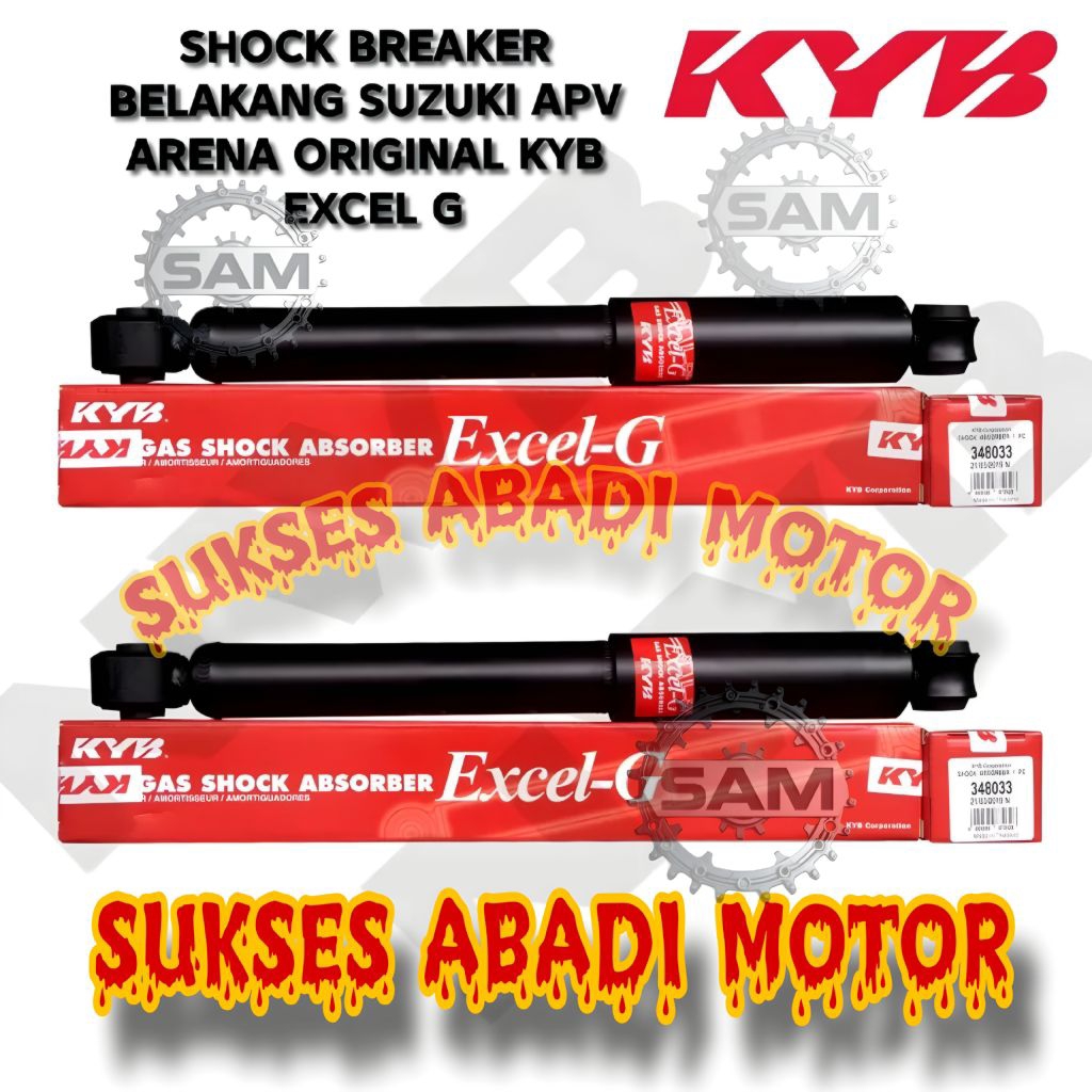 SHOCK BREAKER BELAKANG SUZUKI APV ARENA ORIGINAL KYB EXCEL G