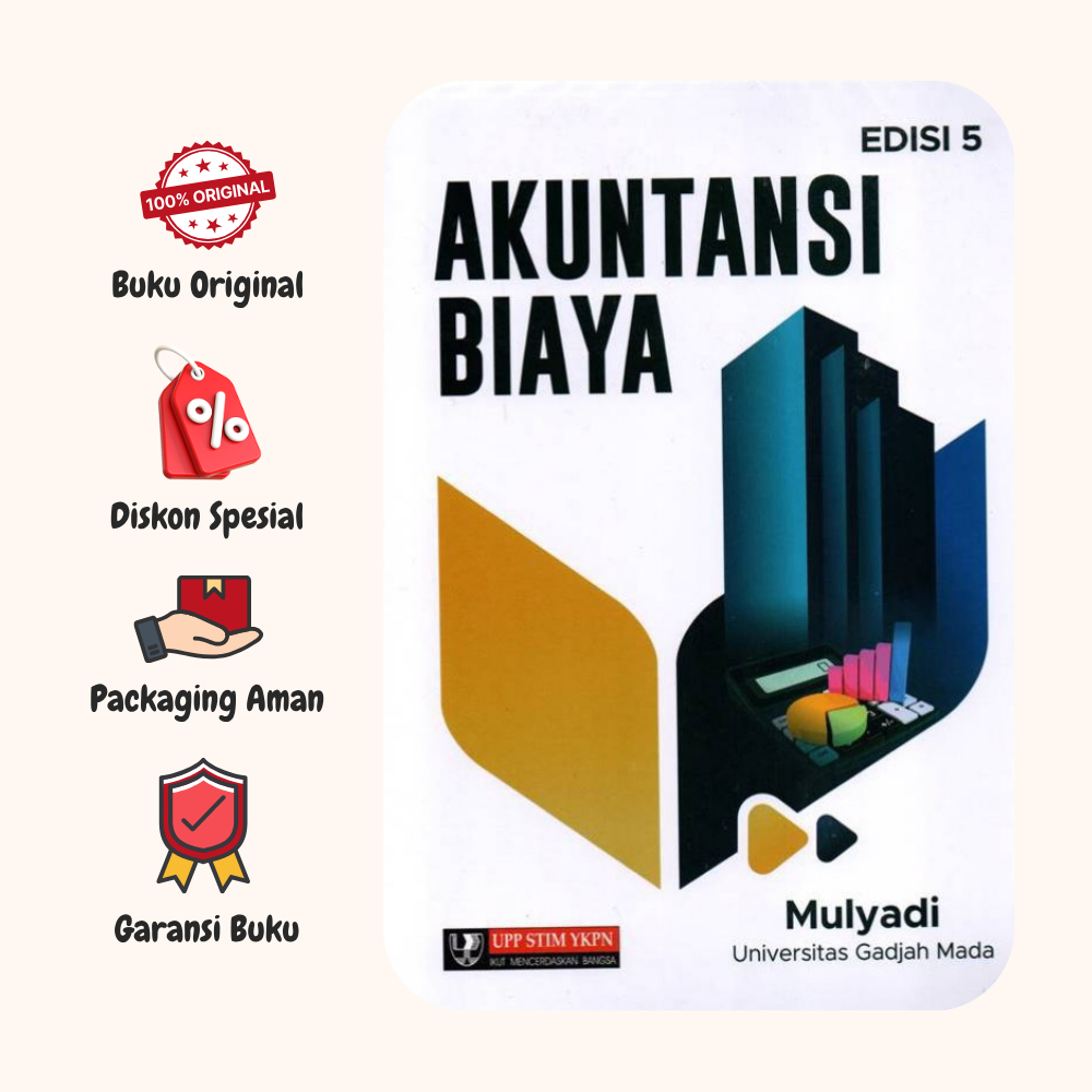 BUKU AKUNTANSI BIAYA EDISI 5 - MULYADI - UPP STIM YKPN ORIGINAL tw