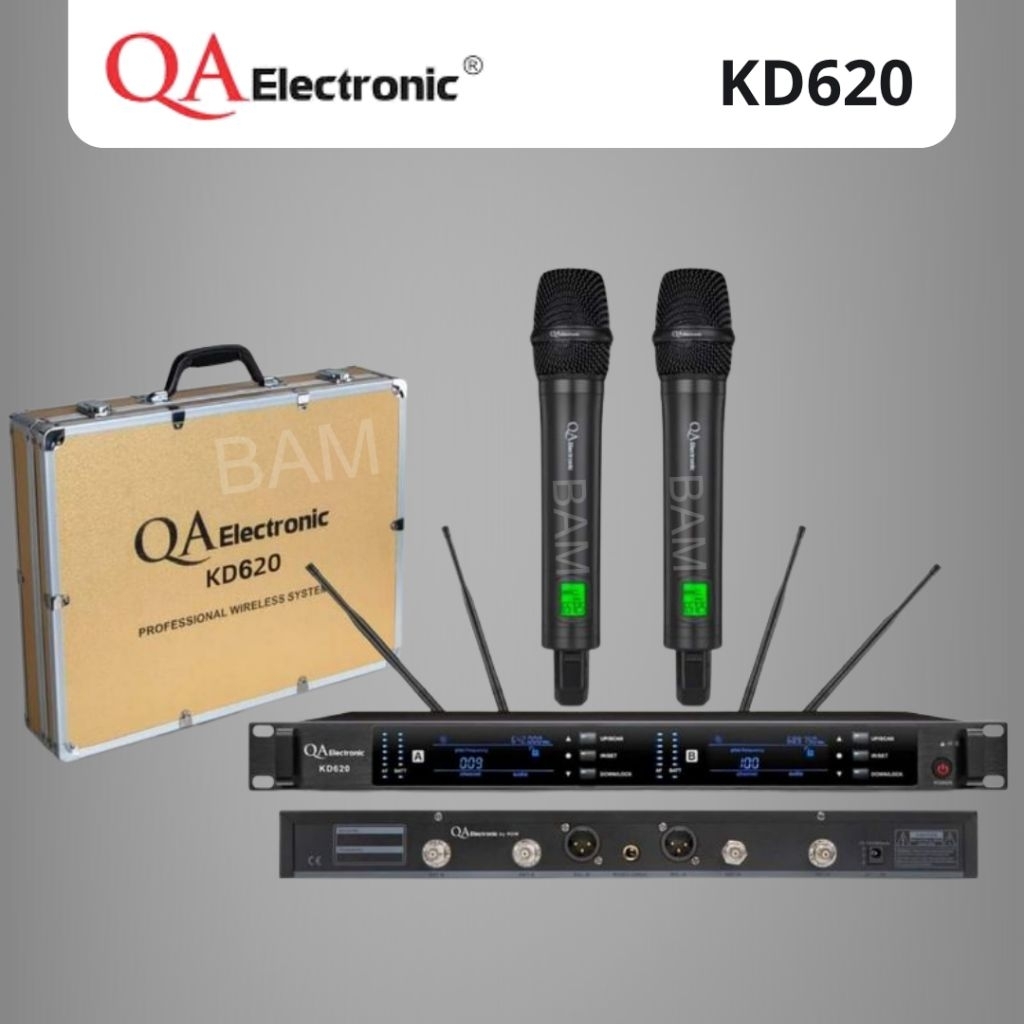 Microphone Wireless QA Electronic KD 620 Original