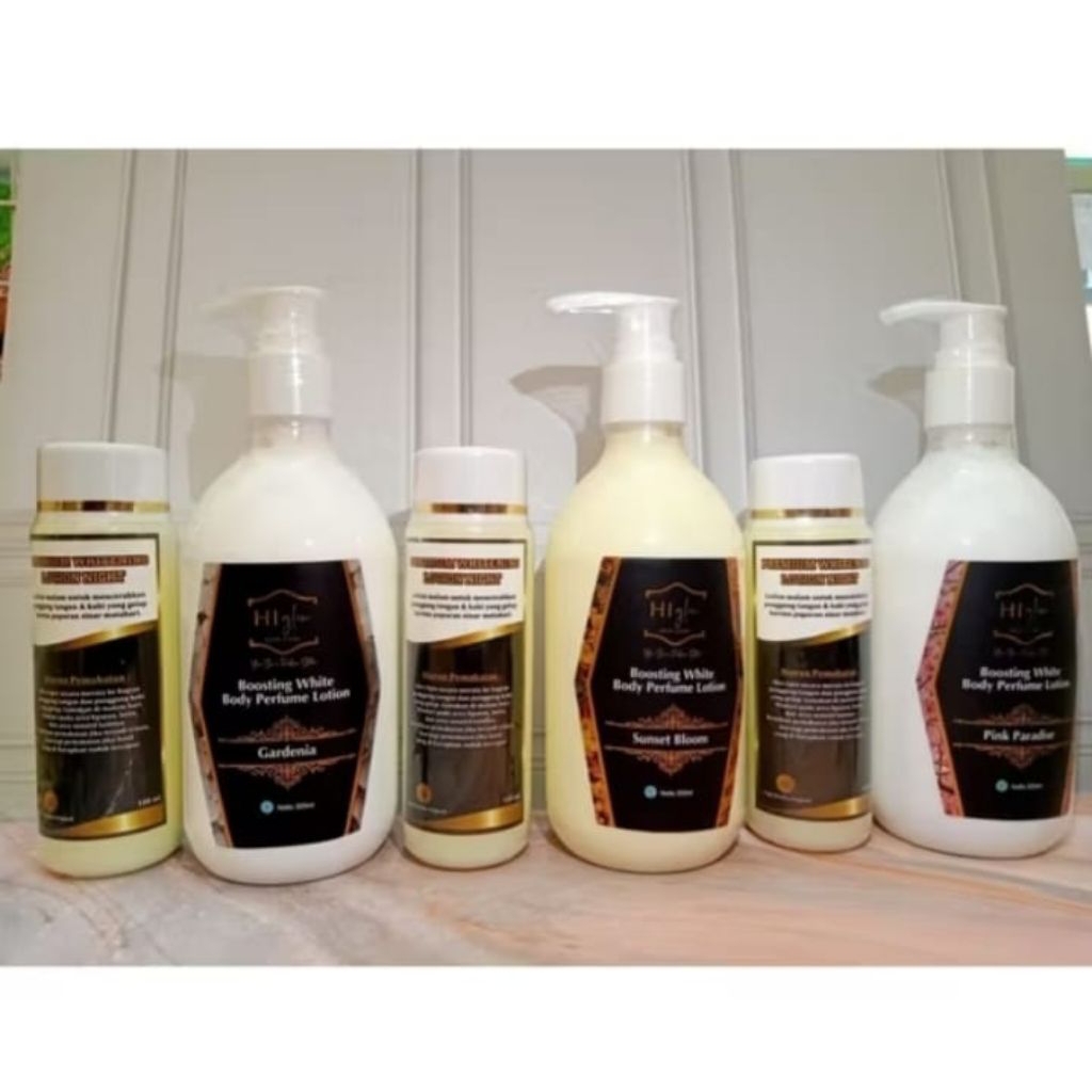 PAKET BODY LOTION HI GLOW SKINCARE