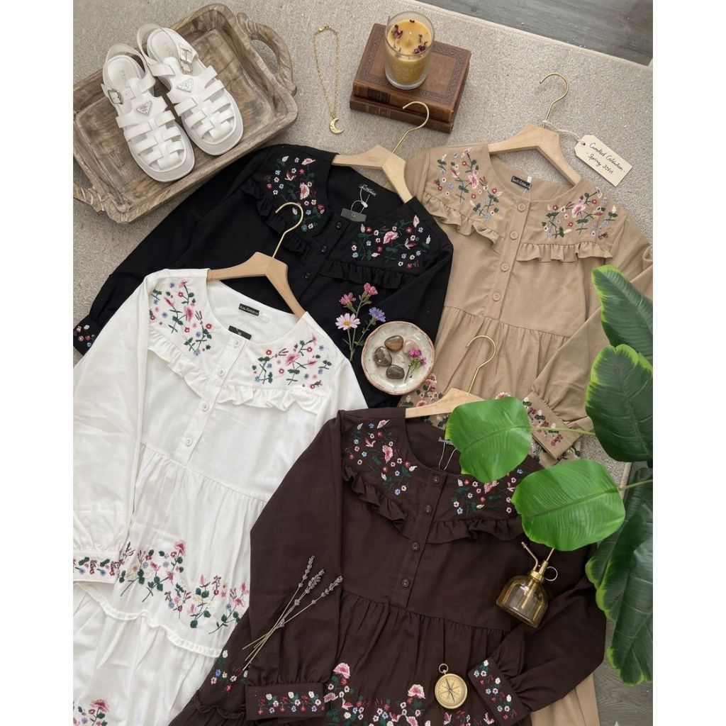 SARI FASHION NOVA MIDI DRESS BUSUI FRIENDLY STYLE KEKINIAN FASHION MUSLIM TERBARU