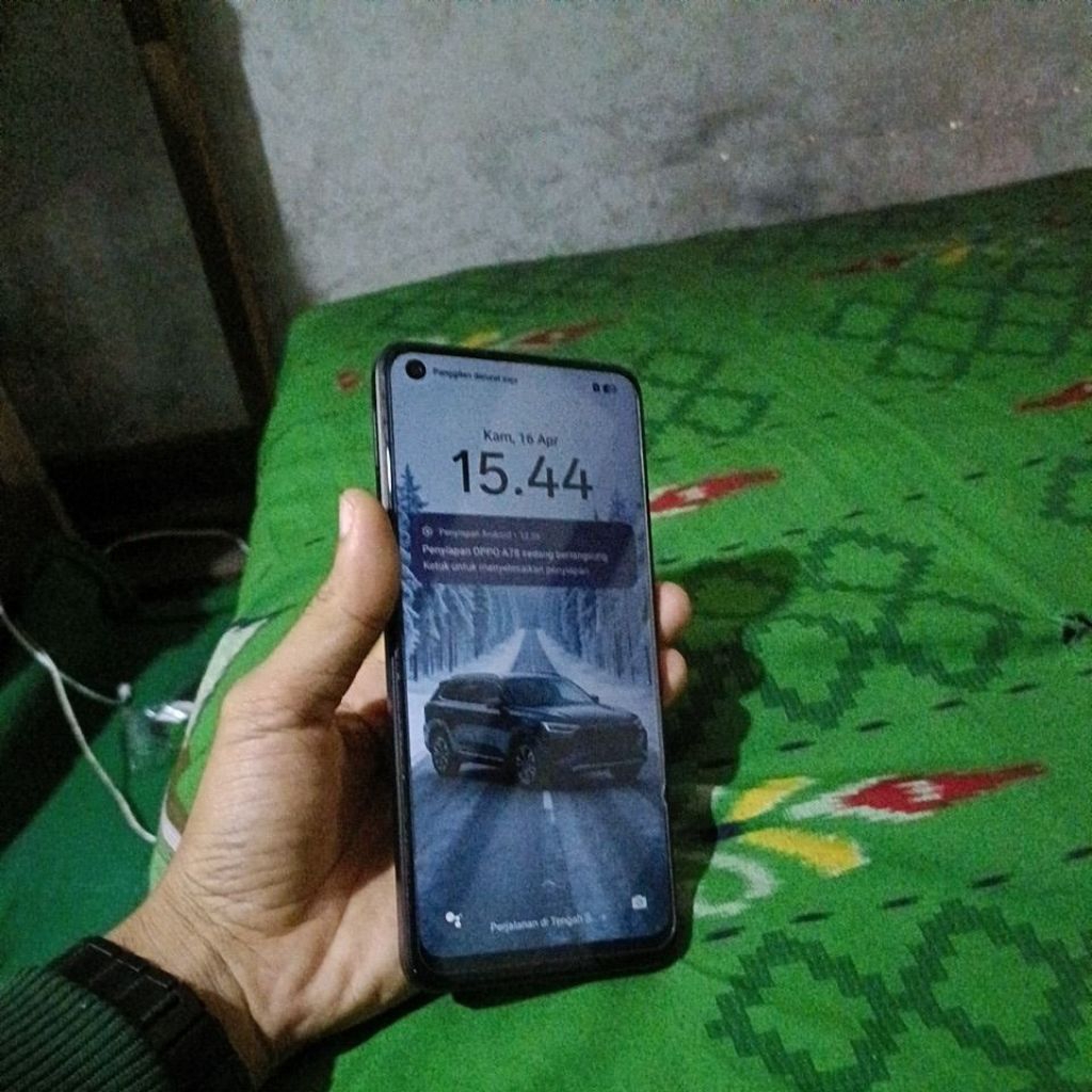 Oppo a78 ram 16/256gb hp+kotak+ces oriya siap pake lumayan bening 92% an ya terima kasih