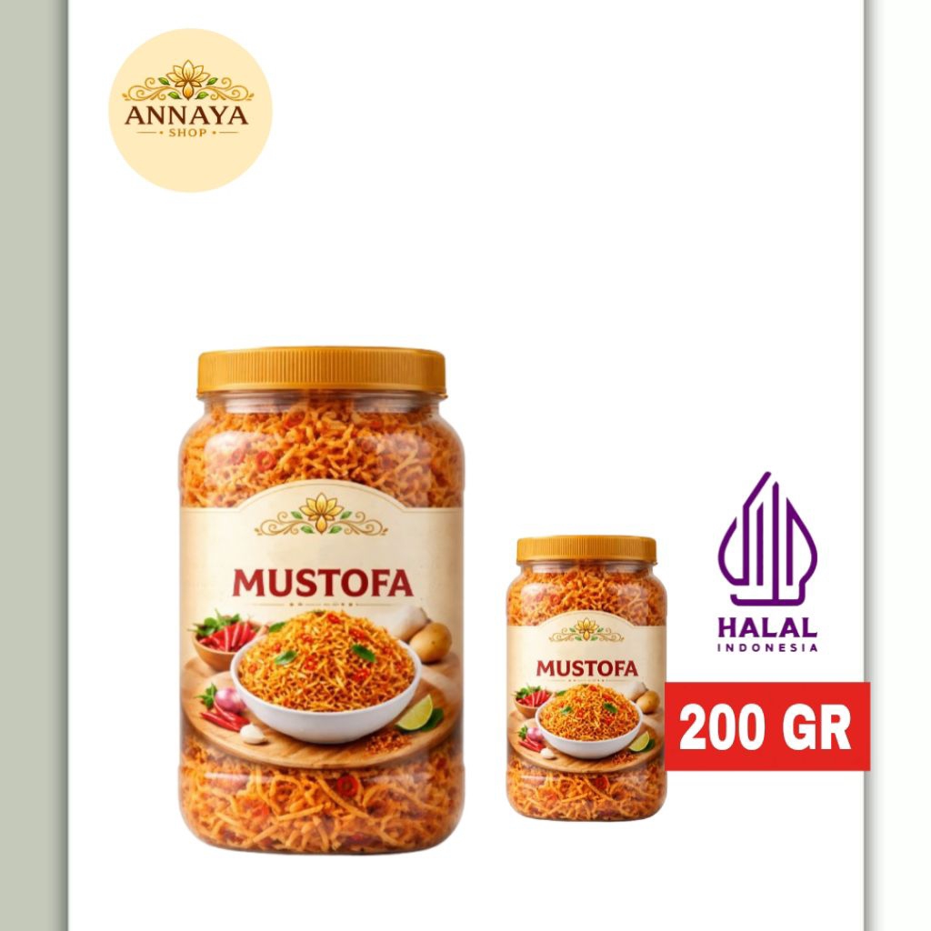 Kering Kentang Mustofa 200 Gram Kentang Mustofa Pedas Manis