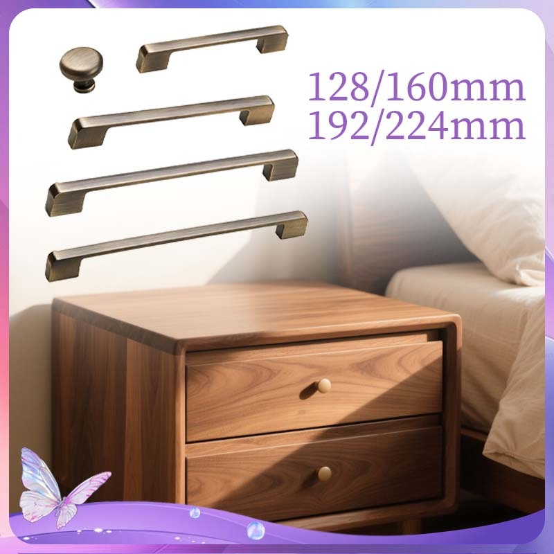 Handle Pintu Lemari Estetik Gagang Lemari Aluminium Handle Lemari Bulat Handle Pintu Lemari Tarikan 
