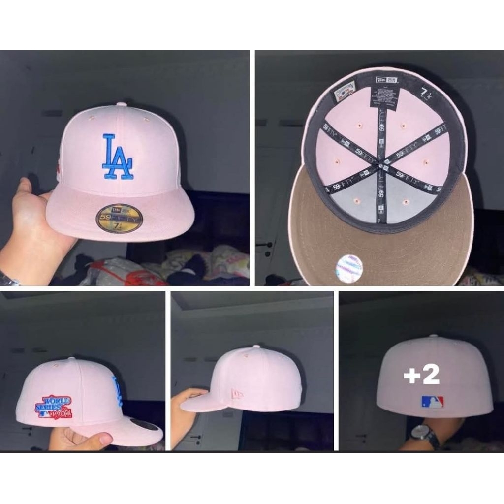topi new era original pink