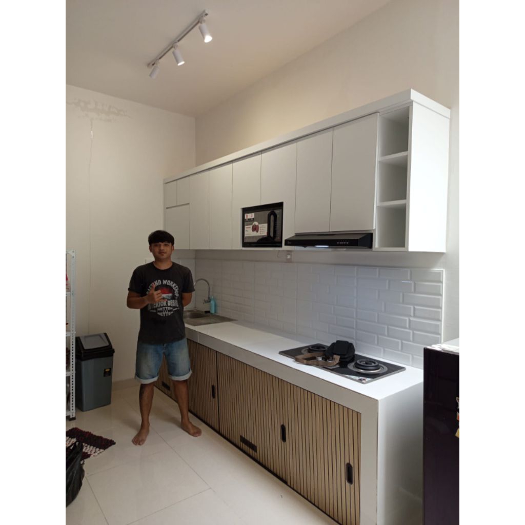 KITCHEN SET CUSTOM | FURNITURE HPL  | FURNITURE CUSTOM | KITCHEN SET MURAH | KITCHEN SET CUSTOM | KI