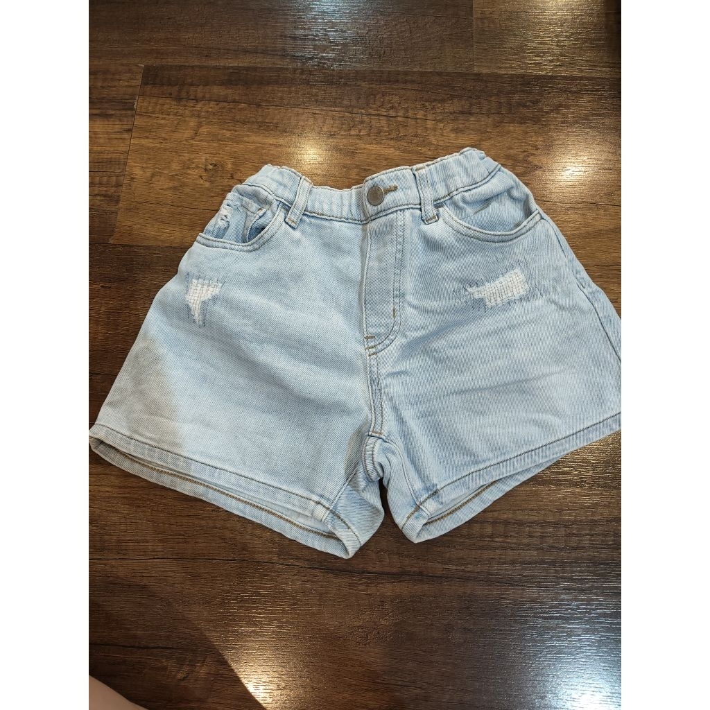 Celana pendek jeans anak perempuan Uniqlo