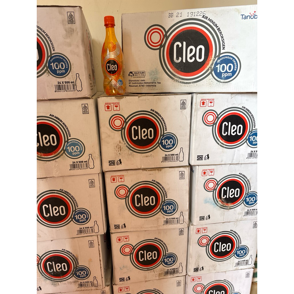 Air Minum BerOksigen, Cleo 100ppm/Promo
