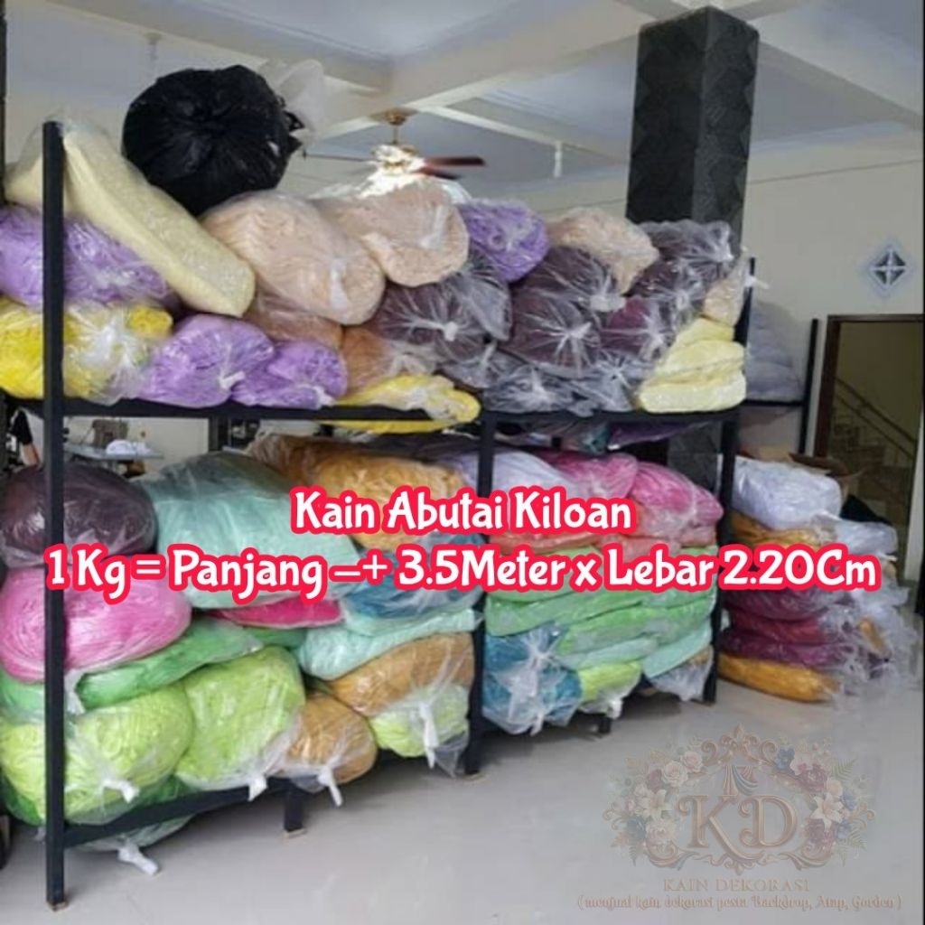 Kain KILOAN dekorasi pesta Lamaran Tunangan aqiqa pelaminan Tunangan abutai