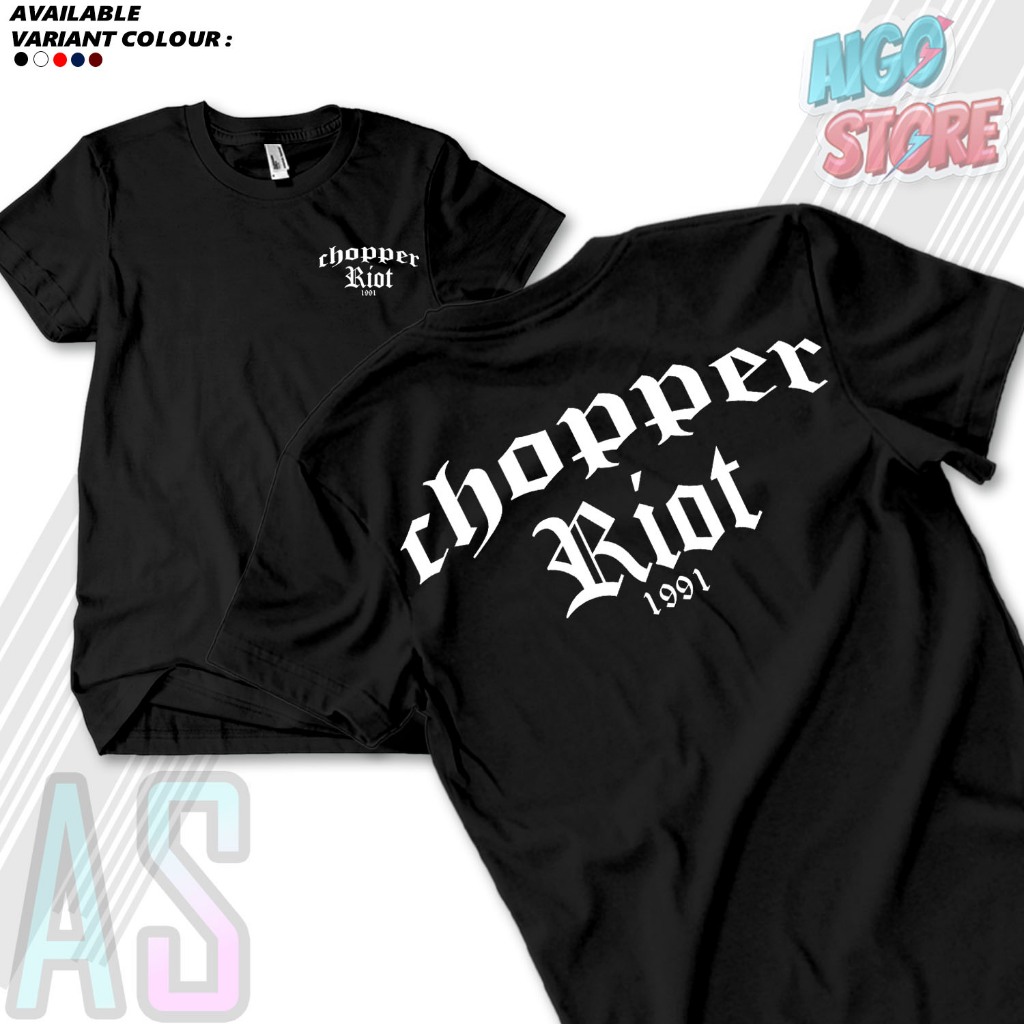 Chopper Riot Kaos motor Chopper | tshirt Chopper Riders | Kaos Motor | Kaos Motor Custom