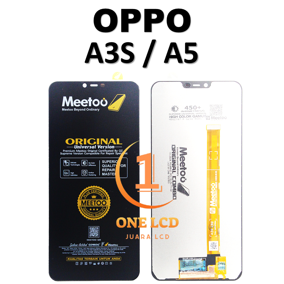 LCD TOUCHSCREEN OPPO A3S / A5 ORIGINAL 100%