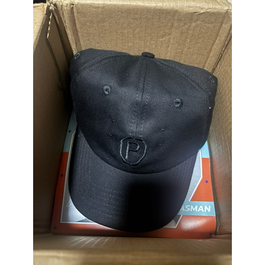 TOPI PERUNGGU LOGO BLACK