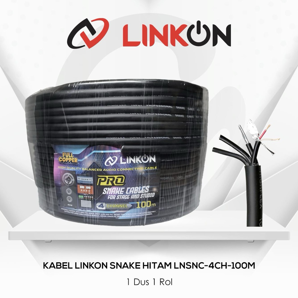 KABEL SNAKE 4ch meteran
