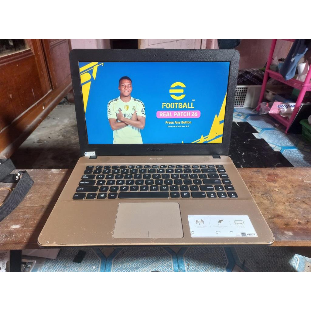 ASUS X441S INTEL RAM 8 GB SSD+HDD FULLGAMES