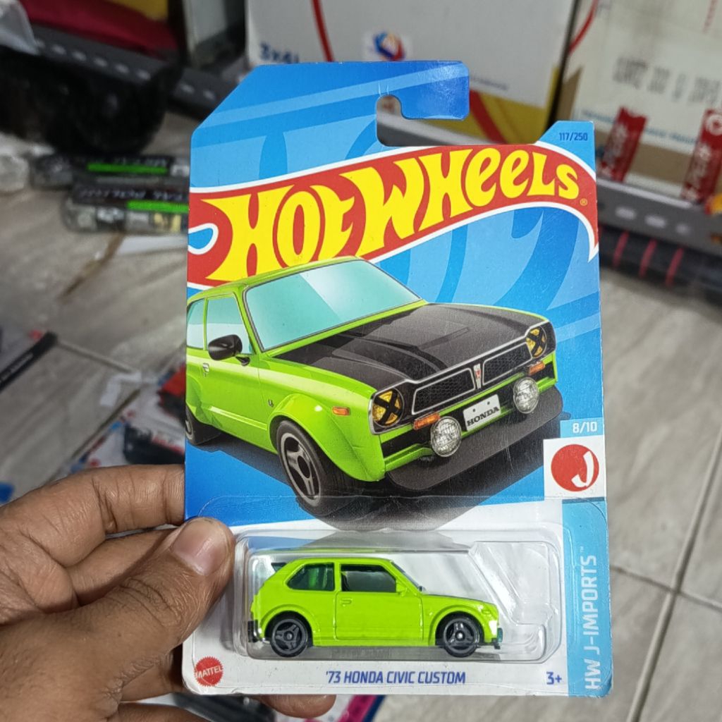 hot wheels 73 honda civic custom