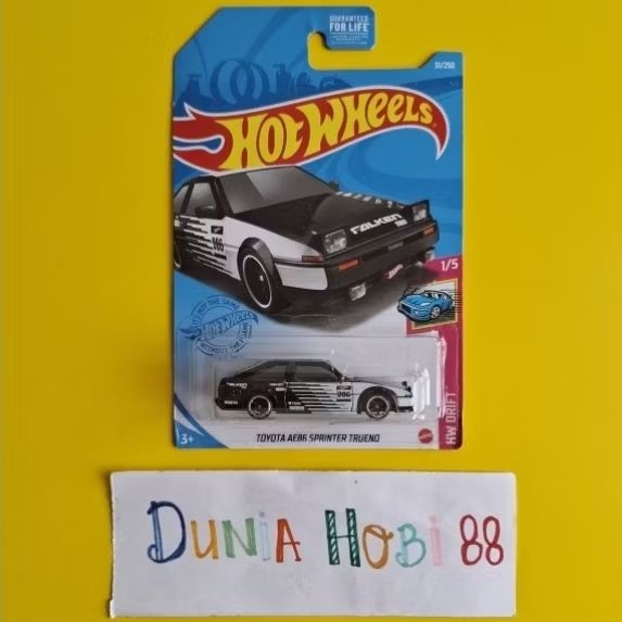 Hot Wheels Toyota AE86 Sprinter Trueno