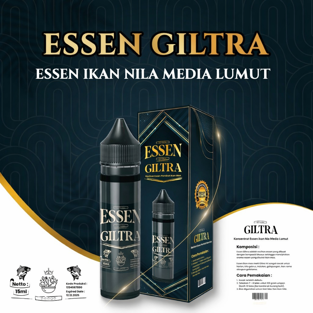 Essen Ikan Nila Liar Media Lumut