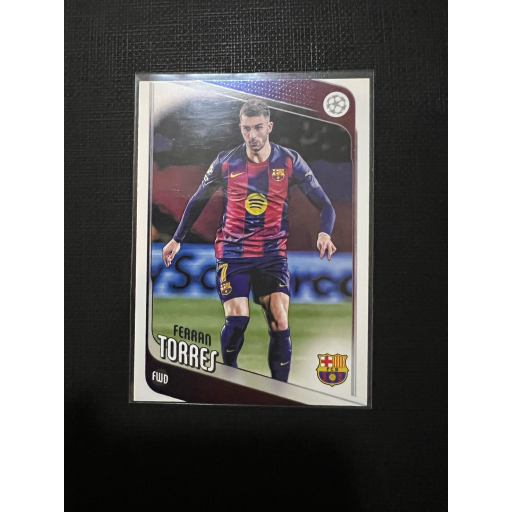 2025-26 Topps UEFA Club Competitions FERRAN TORRES Barcelona