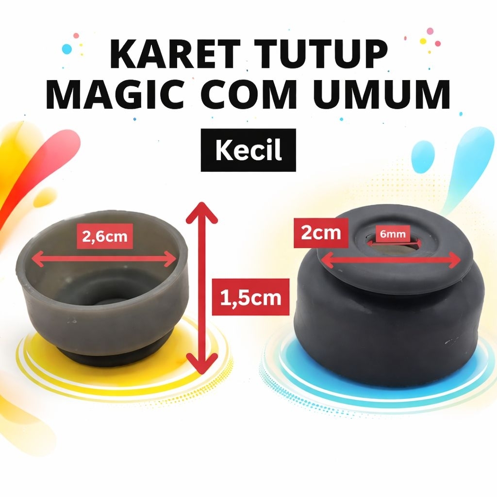 Karet Tutup Magic Com Universal Kecil | Seal Tutup Rice Cooker Anti Bocor Tahan Panas