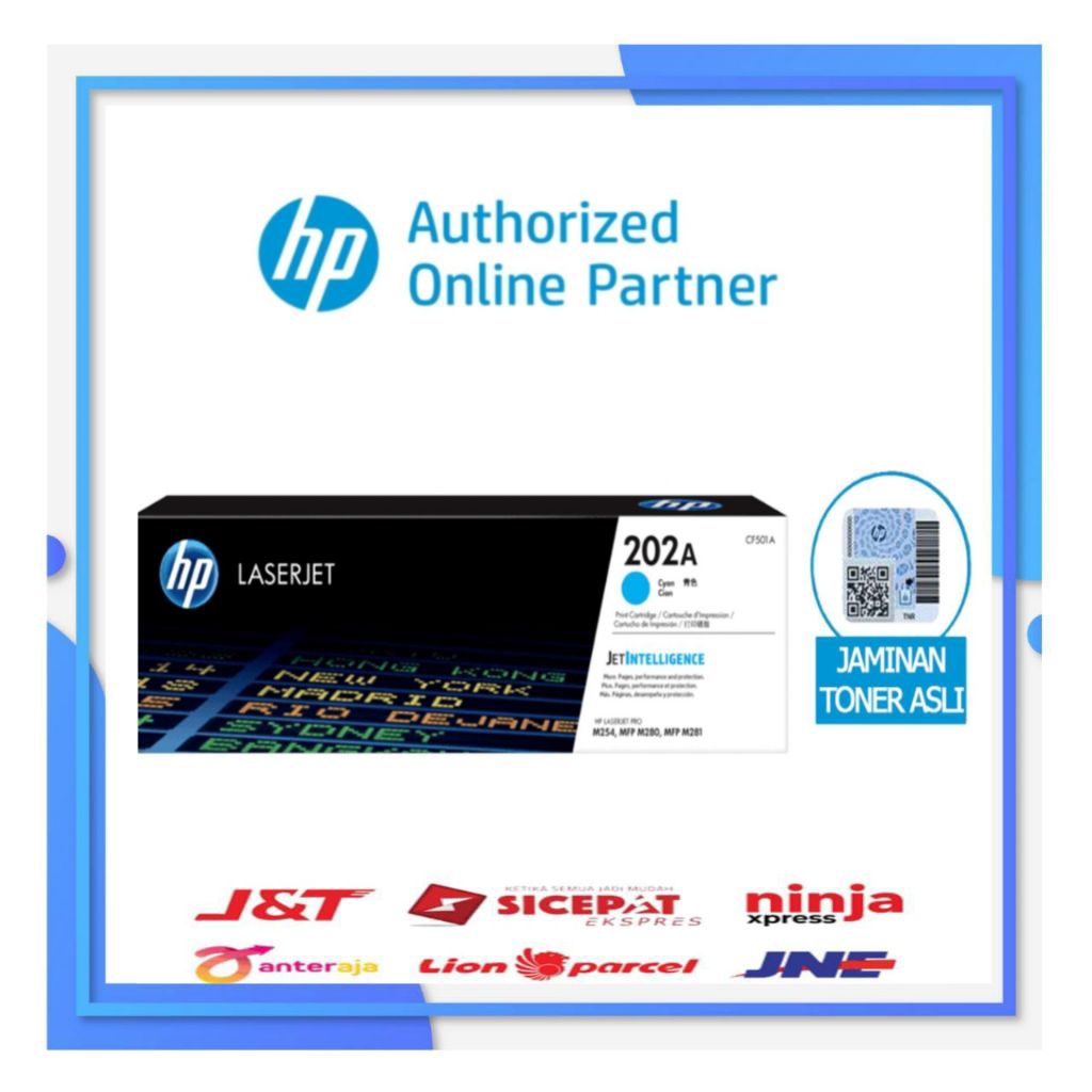 toner hp laserjet 202a cyan(cf501a)original